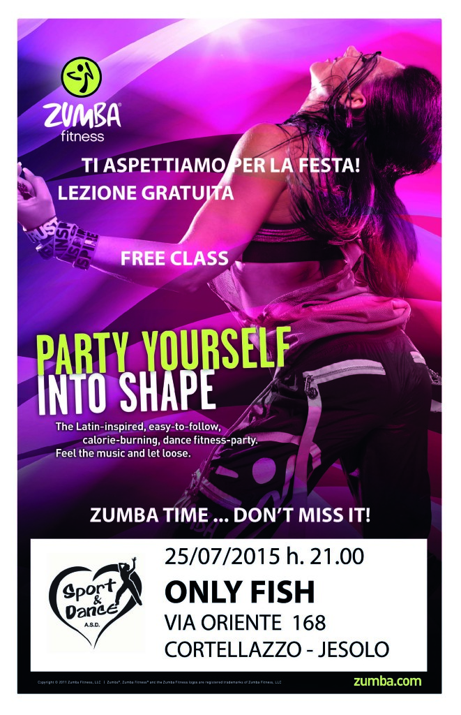 ZUMBA PESCIOLIN 25 LUGLIO 2015