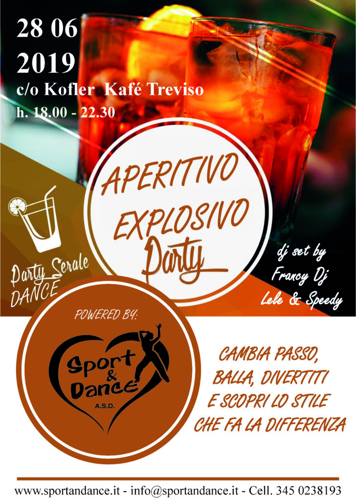 aperitivo explosivo 28 giugno